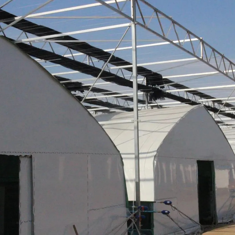 Boogronde zonnekas met warmteopslag Boogronde zonnekas met warmteopslag